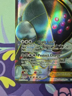 Pokemon TCG Black & White Dragons Exalted Registeel EX 122/124 Holo Excellent - Image 5