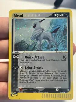 Absol - 96/95 - Pokemon Ex Team Magma vs. Aqua Holo Rare - Moderately Played - Image 1