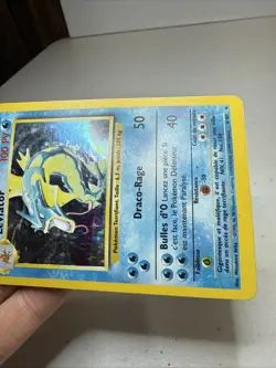 Leviator 6/102 Holo Rare Pokemon Base Set BS 1999 NM Vintage French MP - Image 3