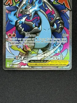 Pokemon Mega Charizard X ex 023 ME: Phantasmal Flames UPC Black Star Promo NM - Image 4