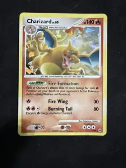 Pokemon TCG Platinum Arceus Charizard 1/99 Cracked Ice Holo HP - Image 1