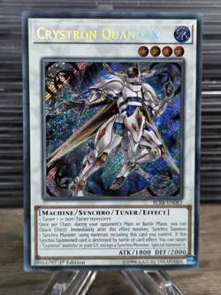 Crystron Quandax - BLRR-EN083 - Secret Rare 1st Edition Yugioh - Image 1