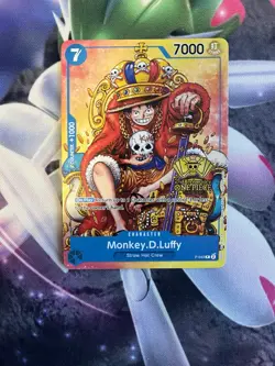 Monkey.D.Luffy (2nd Anniversary Stamped Promo) P-043 One Piece Promotion Cards - Image 1