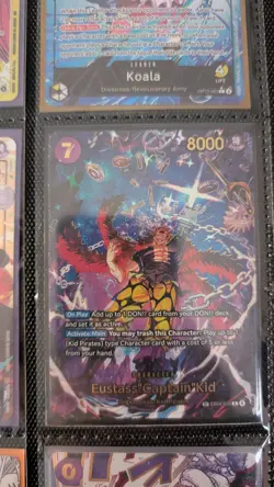 Eustass Captain Kid Eb04-039 Alt Art Sp One Piece The Azure Sea's Seven - Image 1