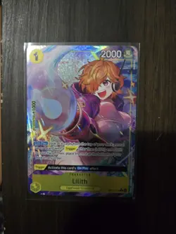 Lilith Alt Art OP13-113 Carrying On His Will One Piece TCG NM ENGLISH - Image 1