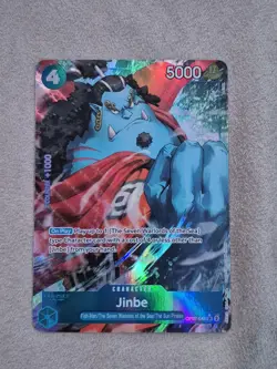 One Piece TCG - #OP07-045 Jinbe SR* 500 Years in the Future - Image 1