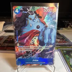One Piece Namco Jinbe OP07-045 500 Years Future Foil Super Rare 5000 - Image 1