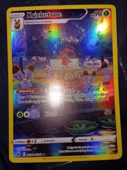 Kricketune GG02/GG70 Crown Zenith: Galarian Gallery - Pokemon Card - NM - Image 1
