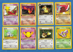 LOT OF 20 DIFF 2000 POKEMON TEAM ROCKET COMMON SET 1ST EDITION CARDS - Image 1