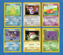 LOT OF 20 DIFF 2000 POKEMON TEAM ROCKET COMMON SET 1ST EDITION CARDS - Image 5