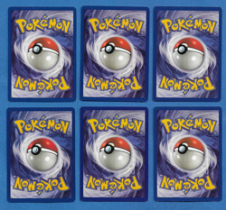 LOT OF 6 1999 POKEMON JUNGLE 1ST ED. COMMON CARDS(#'s 49/52/53/55/58/59-Unplayed - Image 2