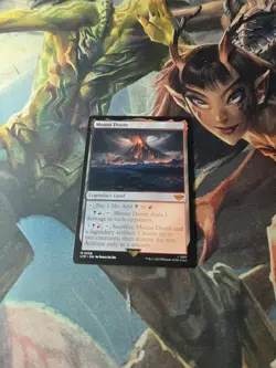 Mount Doom, the Lord of the Rings: Tales of Middle-Earth Magic MTG Card - Image 1