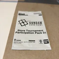 Gundam Card Game Store Tournament Participation Pack 01 - Image 1