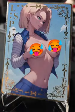 Dragon Ball (Android 18) Metal Card - Goddess Story - ACG Waifu Sexy Card OPCG - Image 1