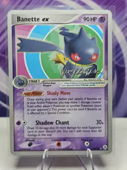 RARE Pokemon Card Banette EX 85/92 World Championships 2007 Pokemon Card Mint-NM - Image 1