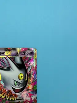 Pokemon Mega M Gengar EX XY166 Full Art Black Star Promo Holo Card - Image 5