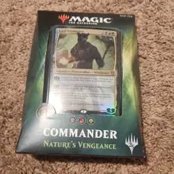 Magic: The Gathering Commander Nature's Vengeance Lord Windgrace Deck 100 Cards - Image 1