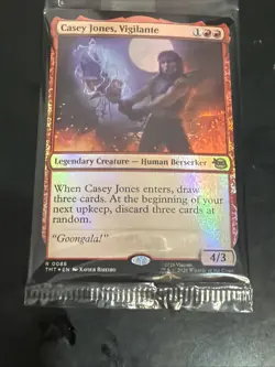 Mtg Casey Jones Vigilante Rare Promo Sealed Lorwyn Drop Magic The Gathering Card - Image 4