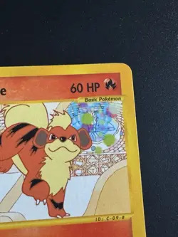 Growlithe Aquapolis Uncommon Card 51/147 Regular LP Condition 2002 - Image 4