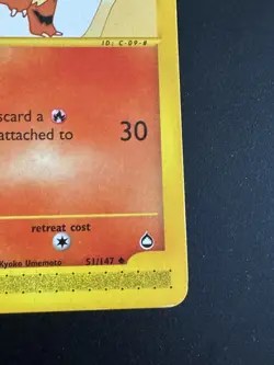 Growlithe Aquapolis Uncommon Card 51/147 Regular LP Condition 2002 - Image 5