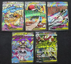 Japanese Pokemon" Mega Attack Rare” Bundle - M2a Mega Dream ex (5 Cards) - Image 1
