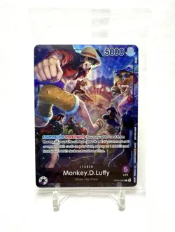 Monkey.D.Luffy PSA Magazine Promo OP05-060 One Piece Foil Card (SEALED) - Image 1