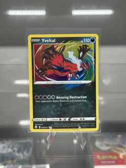 Yveltal Amazing Rare Shining Fates Pokemon TCG Card 046/072 NM Condition - Image 1