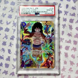 Monkey D. Luffy OP09-119 PSA 10 SEC One Piece Card UK SELLER - Image 1