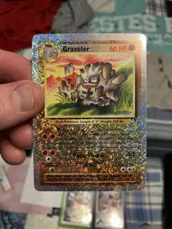 Graveler 44/110 Legendary Collection 2002 Reverse Holo Pokemon Card TCG - Image 1