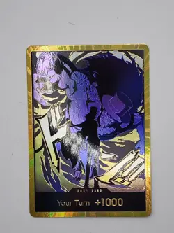 Rob Lucci don!!! Card Gold Frame PRB-02 one piece trading card optcg rare - Image 2