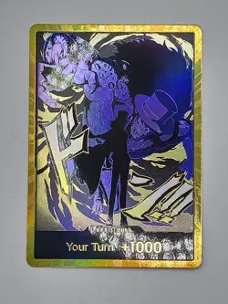 Rob Lucci don!!! Card Gold Frame PRB-02 one piece trading card optcg rare - Image 4