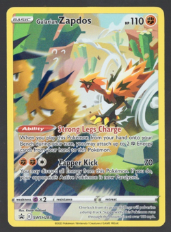 Galarian Zapdos Holo SWSH283 Sword & Shield Promo Pokemon Card NM - Image 1