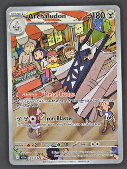 Pokemon TCG Archaludon Card 155/142 Scarlet & Violet Stellar Crown - Image 1
