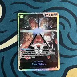 Five Elders OP13-082 SR Carrying on His Will - ONE PIECE Card Game English - Image 1