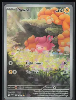 Pawmi Shiny Illustration Rare 226/091 Pokemon SV4.5: Paldean Fates Pokemon Card - Image 1