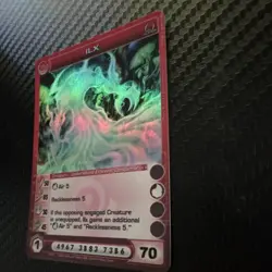 Chaotic Ilx Super Rare Creature Holo Card 20/222 English - Image 4