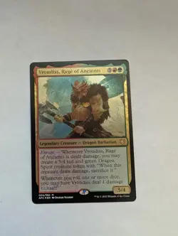 Vrondiss, Rage of Ancients - Foil - Display Commander - Thick Stock NM, English - Image 1