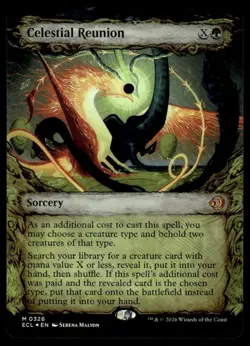 Celestial Reunion Foil - Showcase Lorwyn Eclipsed MTG - Image 1