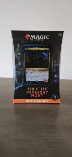 MTG Undead Unleashed Commander Innistrad Midnight Hunt Sealed Zombie Wilhelt EDH - Image 1