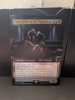 Emet-Selch of the Third Seat (Extended Art) Commander: Final Fantasy Foil - Image 2