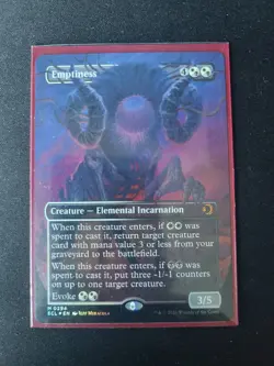 FOIL - Emptiness - 1x - MTG: Lorwyn Eclipsed - Borderless - NM - Image 1