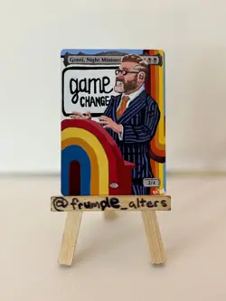 Gonti, Night Minister (Sam Reich) - Altered Art MTG - Magic the Gathering - Image 2