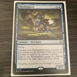 Mockingbird, Bloomburrow Regular Rare NM - Image 1