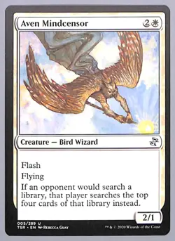 Aven Mindcensor - 5 - Time Spiral Remastered (TSR) MTG - Image 1