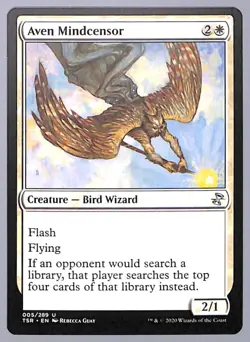 Aven Mindcensor - 5 - Time Spiral Remastered (TSR) MTG - Image 3