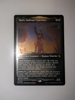 MTG - Tazri, Stalwart Survivor (Etched Foil) - The Aftermath NM/M Condition - Image 1