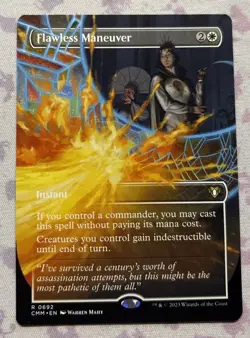 MTG Flawless Maneuver (Borderless) - 692 / English / Near Mint - Image 1