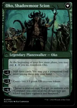 Oko, Lorwyn Liege #0061 Mythic FOIL Lorwyn Eclipsed Magic the Gathering NM+ EN - Image 2