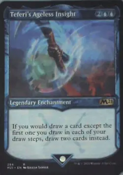 Teferi's Ageless Insight (Showcase) - Core Set 2021: #294, MTG Lp C288 - Image 1