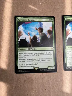 MTG-Generous Patron (X2) - (R)-Mint/Near Mint- Commander: FINAL FANTASY lot#4 - Image 3